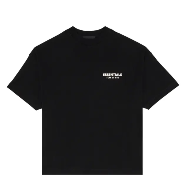 Koszulka Fear of God Essentials Jersey Crewneck Tee 'Black'