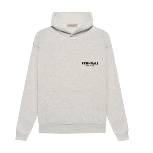 Bluza Fear of God Essentials Hoodie 'Light Oatmeal'