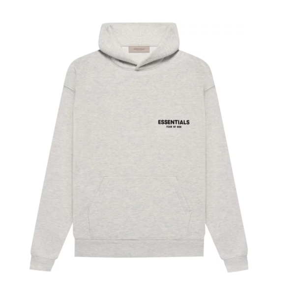 Bluza Fear of God Essentials Hoodie 'Light Oatmeal'