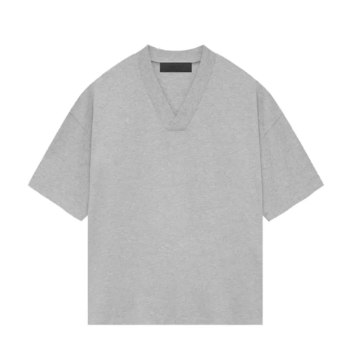 Koszulka Fear of God Essentials V Neck T-Shirt 'Light Heather Grey'