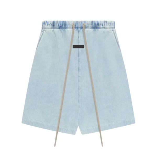 Spodenki Fear of God Essentials Relaxed Short 'Light Washed Denim'