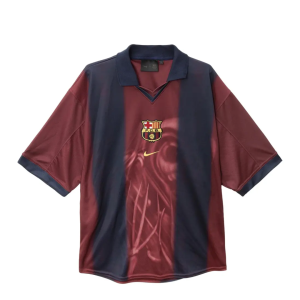 Nike FC Barcelona x Cactus Jack Retro 2000/01 Home Skeleton Jersey Red/Blue