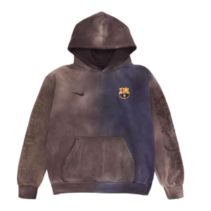 Nike FC Barcelona x Cactus Jack Retro Zip Anthem Jacket Brown