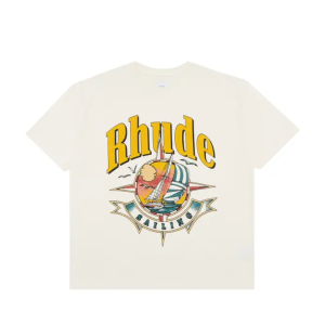 Koszulka Rhude Port De Rhude Tee 'Vintage White'