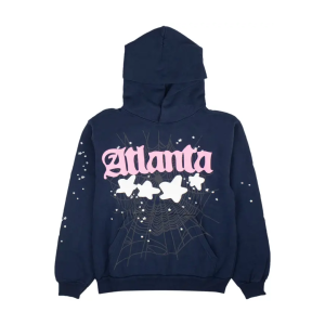 Bluza Sp5der Atlanta Hoodie 'Navy'