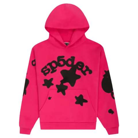 Bluza Sp5der Beluga Hoodie 'Pink'