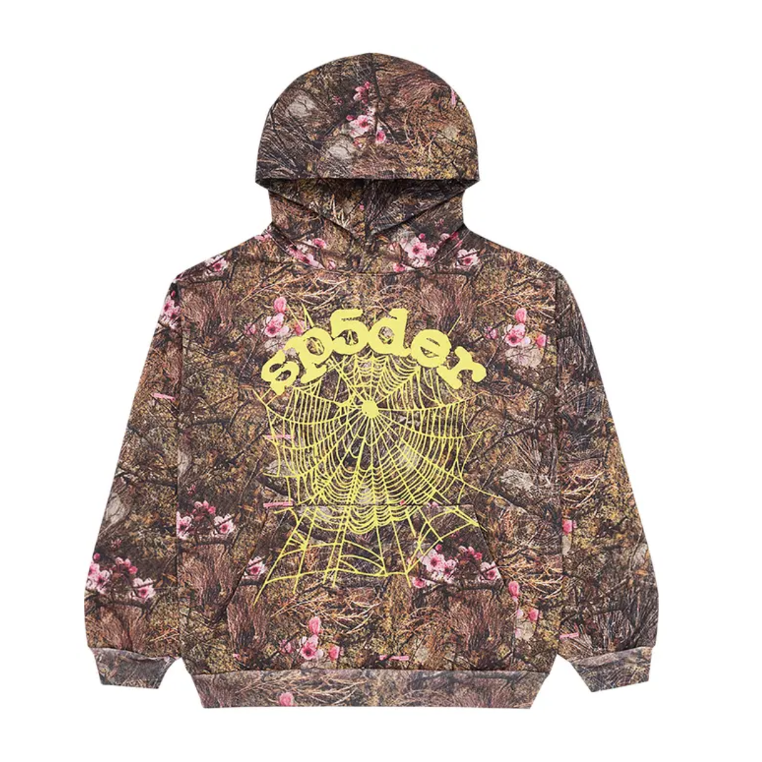 Bluza Sp5der OG Web Hoodie 'Real Tree' – KicksZone