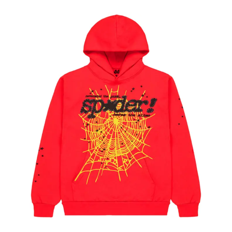 Bluza Sp5der P*NK V2 Hoodie 'Red'