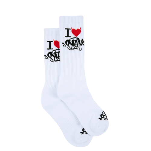 Skarpetki Synaworld 2PACK Socks I Love Syna – White