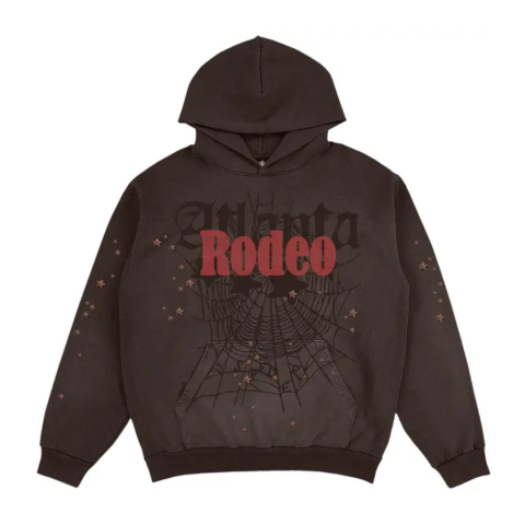 Bluza Cactus Jack by Travis Scott x Sp5der Days Before Rodeo Hoodie 'Brown'