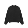 STUSSY 'STU' BLACK CREWNECK