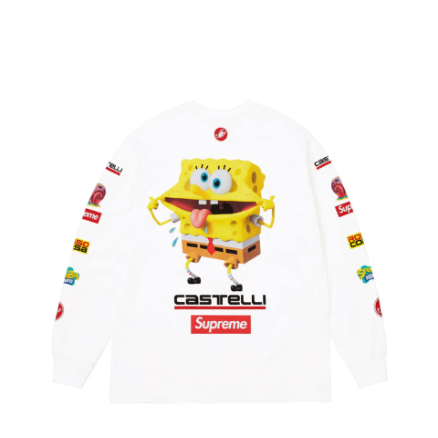 Koszulka Supreme SpongeBob/Castelli Racing L/S Tee