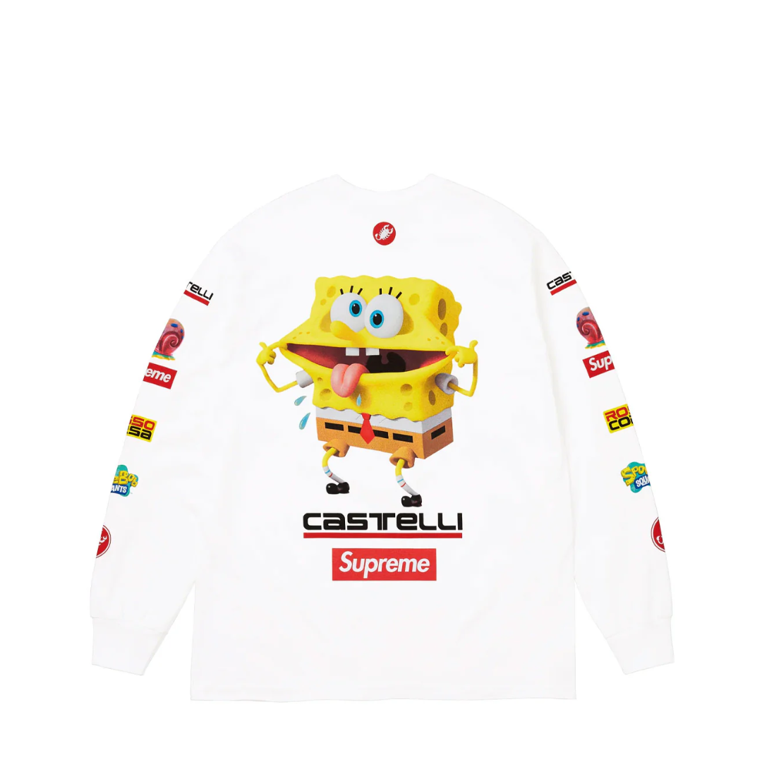トップス SpongeBob Castelli Racing L/S Tee Koszulka Supreme SpongeBob/Castelli Racing L/S Tee – KicksZone