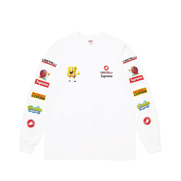 Koszulka Supreme SpongeBob/Castelli Racing L/S Tee