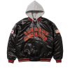 Kurtka Supreme Homerun Satin Hooded Varsity Jacket