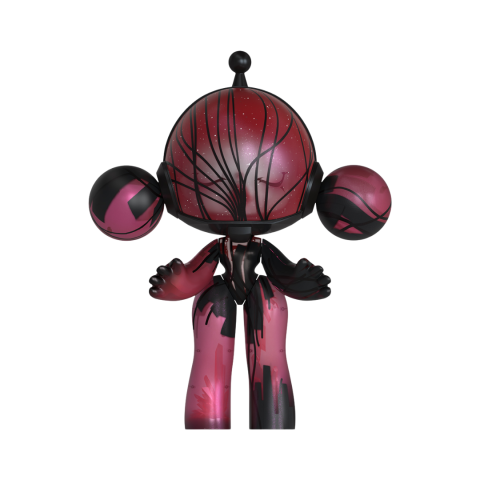 Figurka MEGA SKULLPANDA 1000% Red Crystal