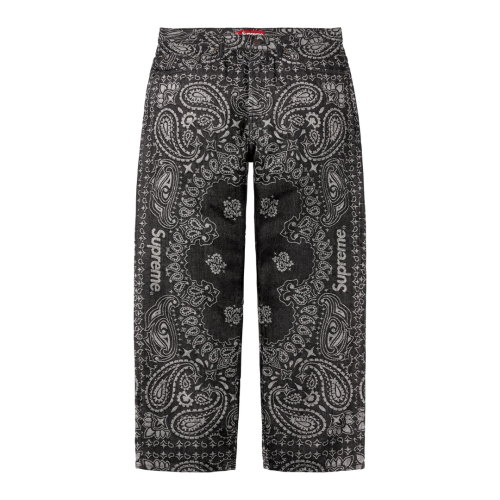 Spodnie Supreme Bandana Jacquard Baggy Jean