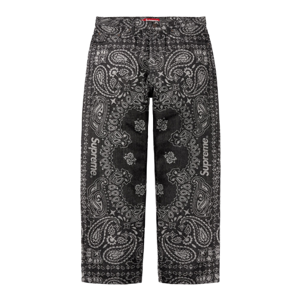 Spodnie Supreme Bandana Jacquard Baggy Jean