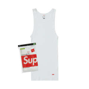 Supreme Hanes Tank Top Bialy (1szt.)