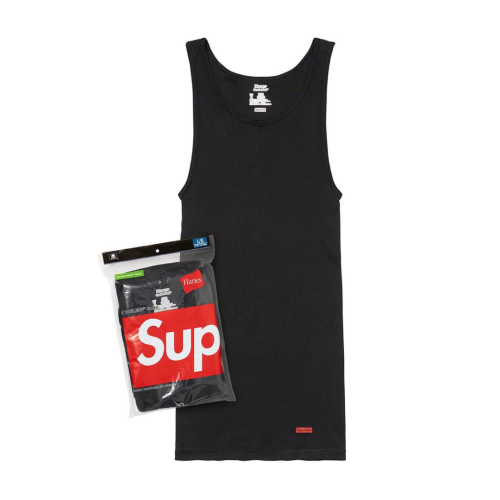 Supreme Hanes Tank Top Czarny (1szt.)