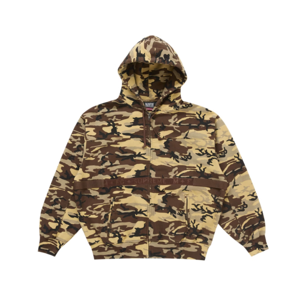 Bluza Supreme Marithé + François Girbaud Zip Up Hooded Sweatshirt