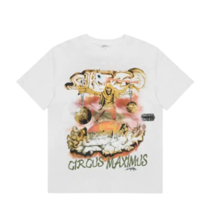 Koszulka Travis Scott Utopia Tour Skitzo Circus Maximus Tee