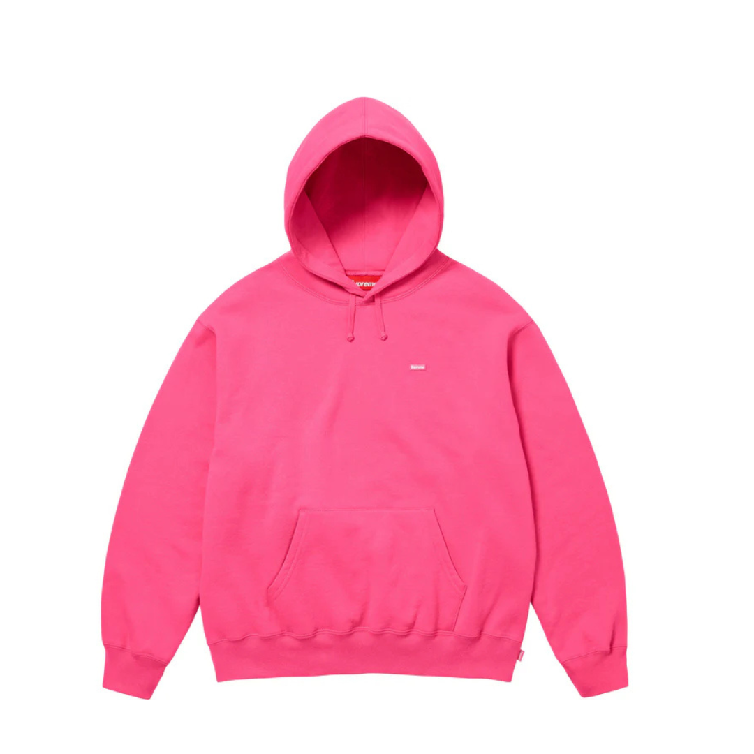 【Supreme】Big Logo Zip Up Hooded Sweatshirt★Magenta★25SS Najwyższe duże logo z hupan z kapturem SWEATE