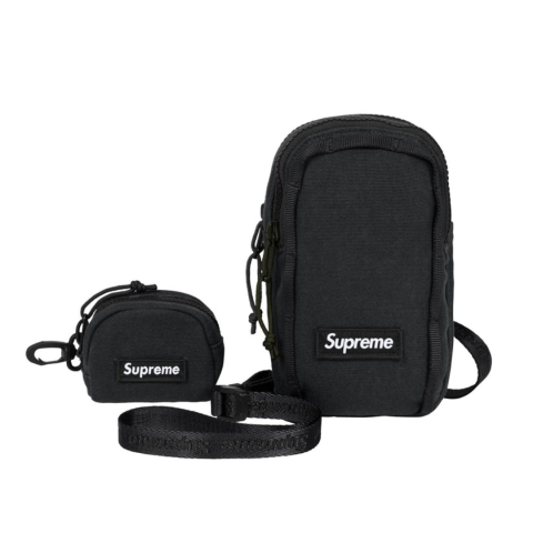 Supreme Camera Bag + Mini Pouch Black