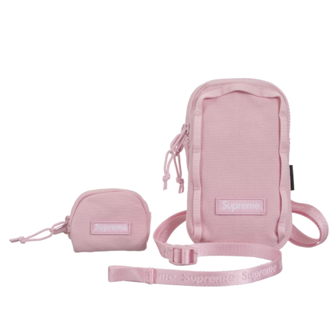 Supreme Camera Bag + Mini Pouch Pink