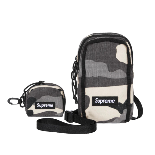 Supreme Camera Bag + Mini Pouch Snow Camo
