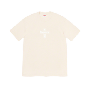Koszulka Supreme Beige Box Logo