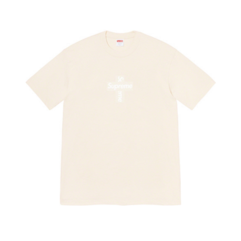 Koszulka Supreme Beige Box Logo