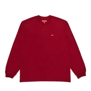 Longsleeve Supreme Box Logo Cardinal