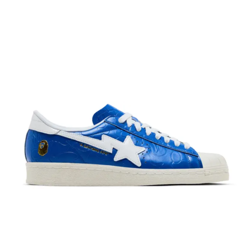 BAPE x Superstar Vintage Blue White