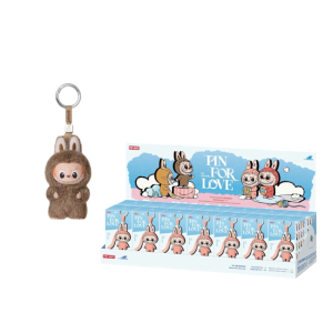 Pop Mart Labubu The Monsters Pin for Love Series Vinyl Plush Pendant (A-M) Sealed Case 1szt.