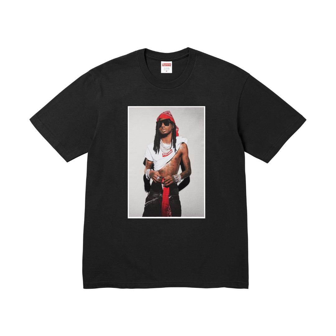【XL】Playboi Carti Supreme フォトT Camo DROPSY STORE - Supreme Playboi Carti Tee Woodland Camo