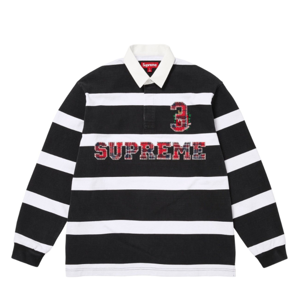 まりえんぬ。】 Supreme Nike Stripe Rugby M Supreme Nike