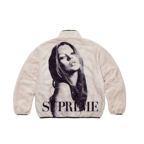 SUPREME KATE MOSS FLEECE JACKET