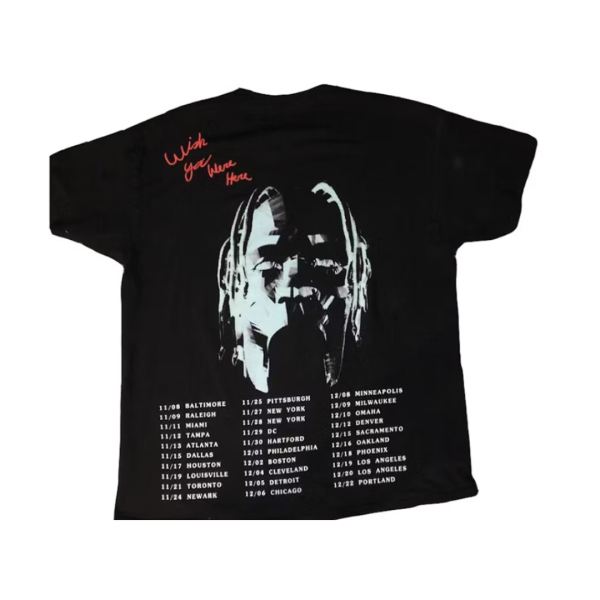 Travis Scott Astroworld Tour Tee  Black
