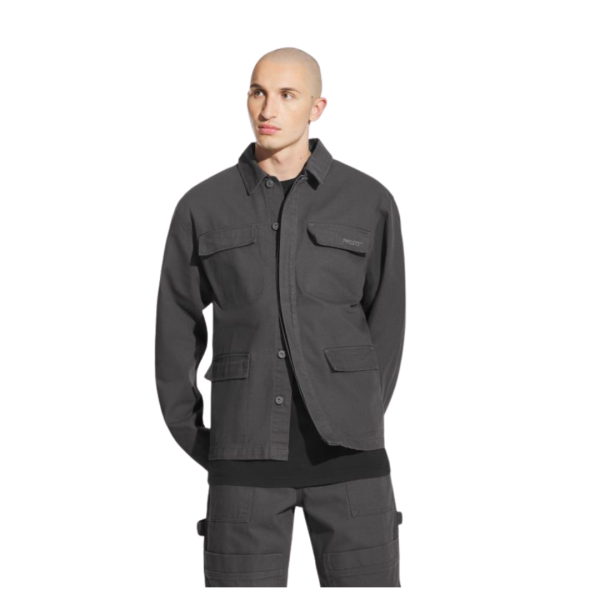 Jacket Utility Washed Dark Gray