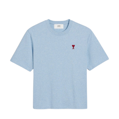 Koszulka Ami Paris Light Blue