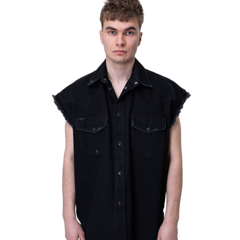 Koszula Balenciaga Metal Black Vest