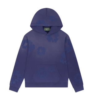 Bluza Denim Tears Mono Cotton Wreath Hoodie Washed Blue