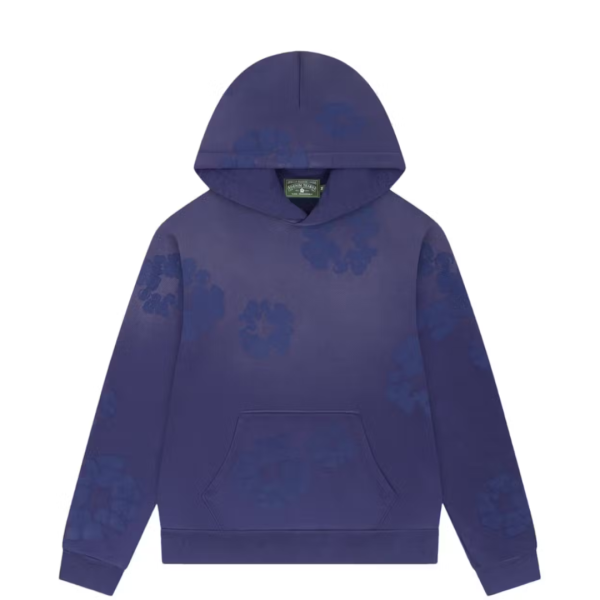 Bluza Denim Tears Mono Cotton Wreath Hoodie Washed Blue