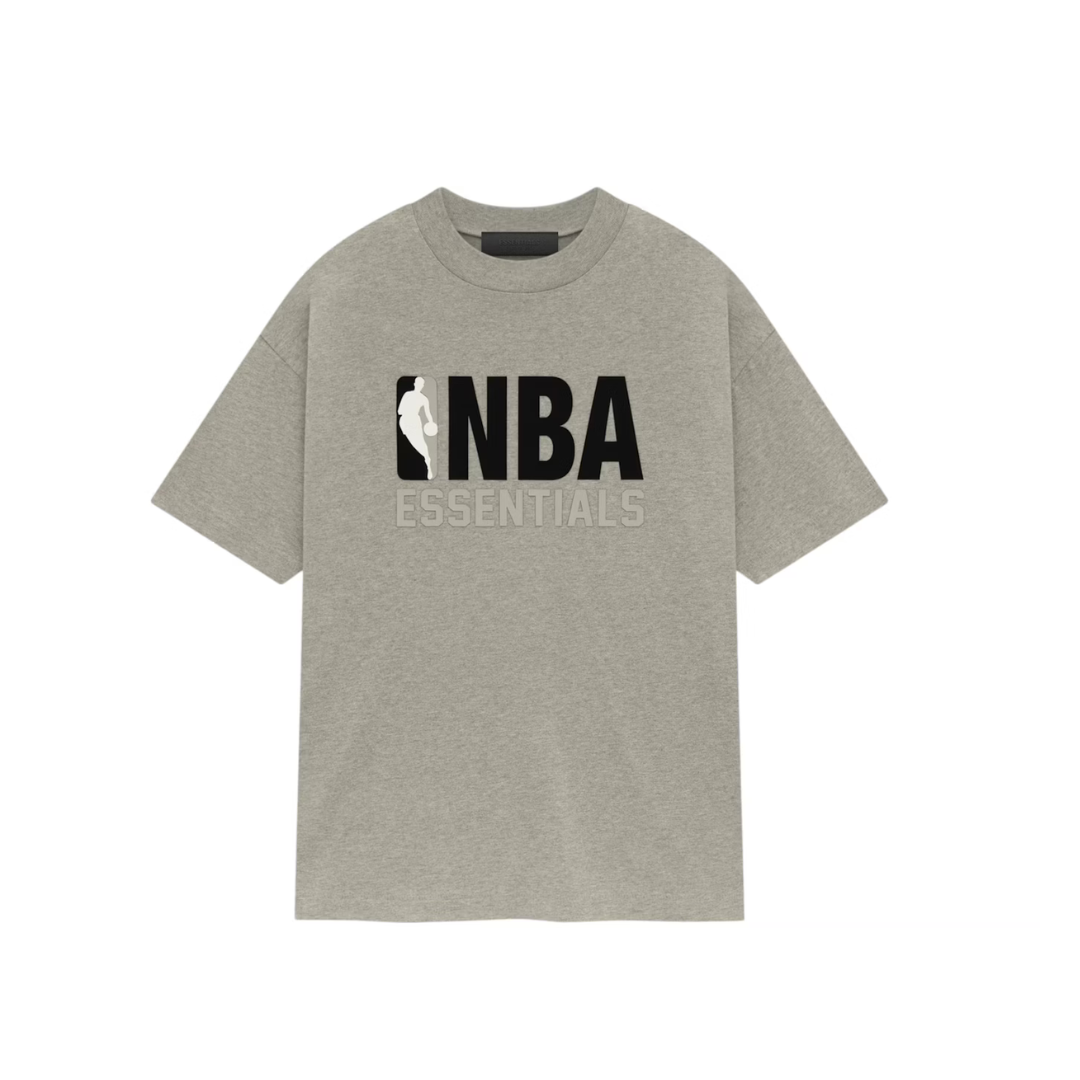 Fear of God Essentials NBA Tee Warm Heather – KicksZone