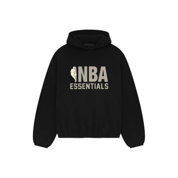 Fear Of God Essentials NBA Hoodie (SS25) Black