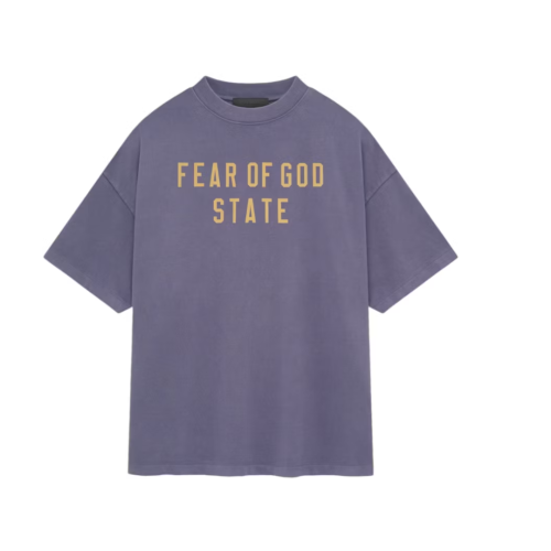 Koszulka Fear Of God Essentials Lavender