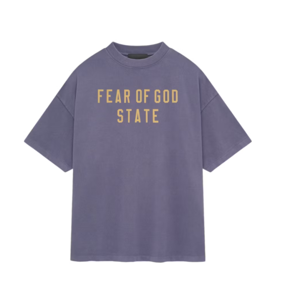 Koszulka Fear Of God Essentials Lavender