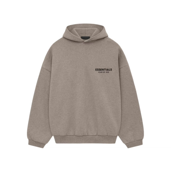 Fear of God Essentials Fleece Hoodie (FW24) Heather Gray