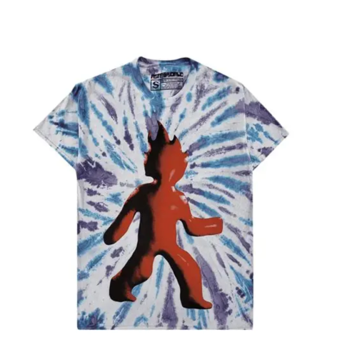 Koszulka Travis Scott Flame Guy Tie Dye